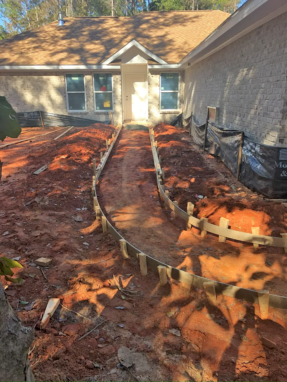 Luxury new home construction - Van Tassell project progress photo 4 by McQuillen Custom Homes in Orange Beach, AL